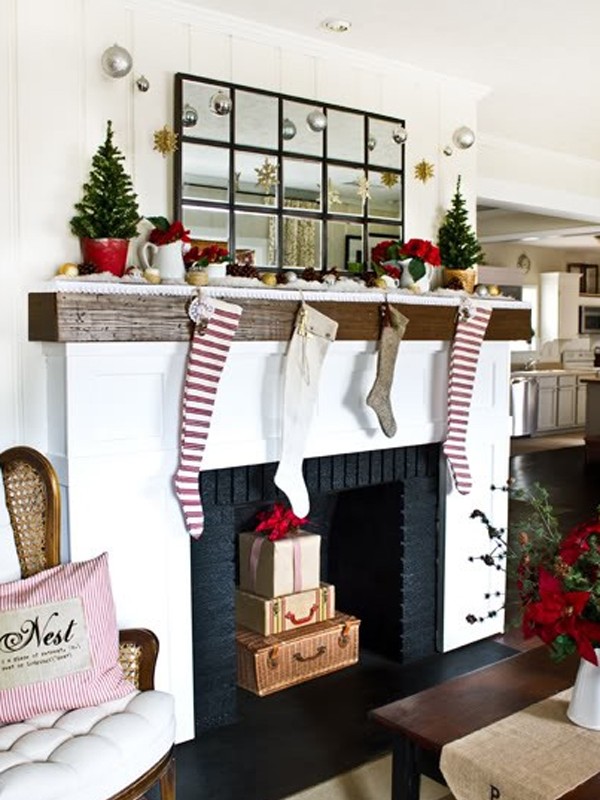 christmasornamentsideaswithfireplacesdesign