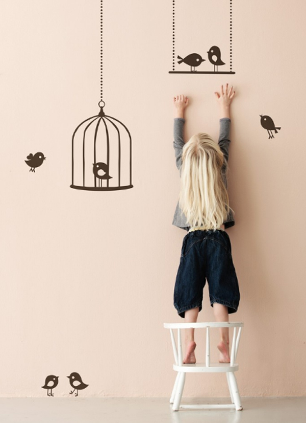 cool-and-creative-kids-room-wallpaper-with-birds-theme