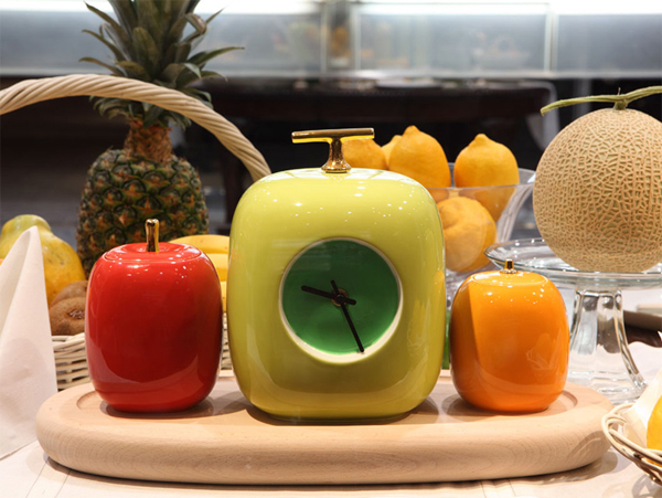 kitchen-clock-with-fresh-fruit-theme