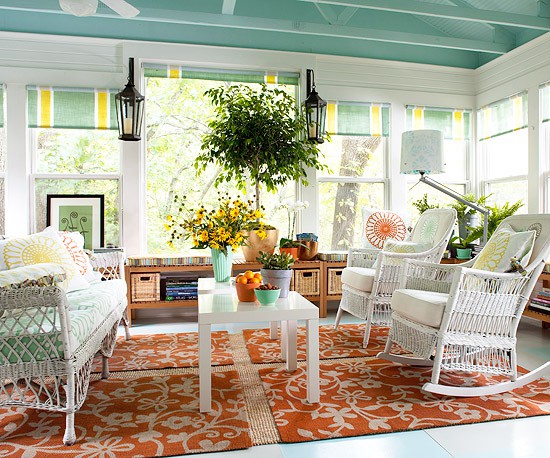 awesome-sunroom-design-with-flower