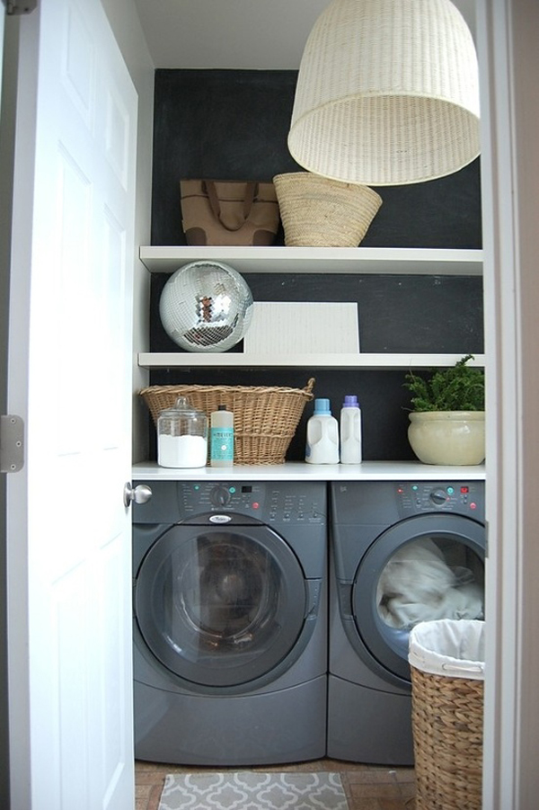 10 Black and White Laundry Room Design Ideas | Home Design And ...