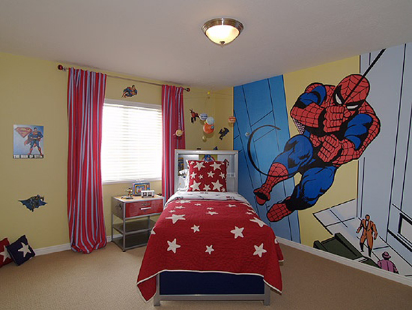 spiderman-bedrooms