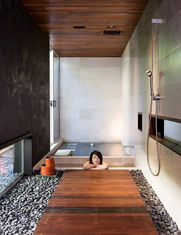15 Creative Bathrooms with Outdoor Space | HomeMydesign