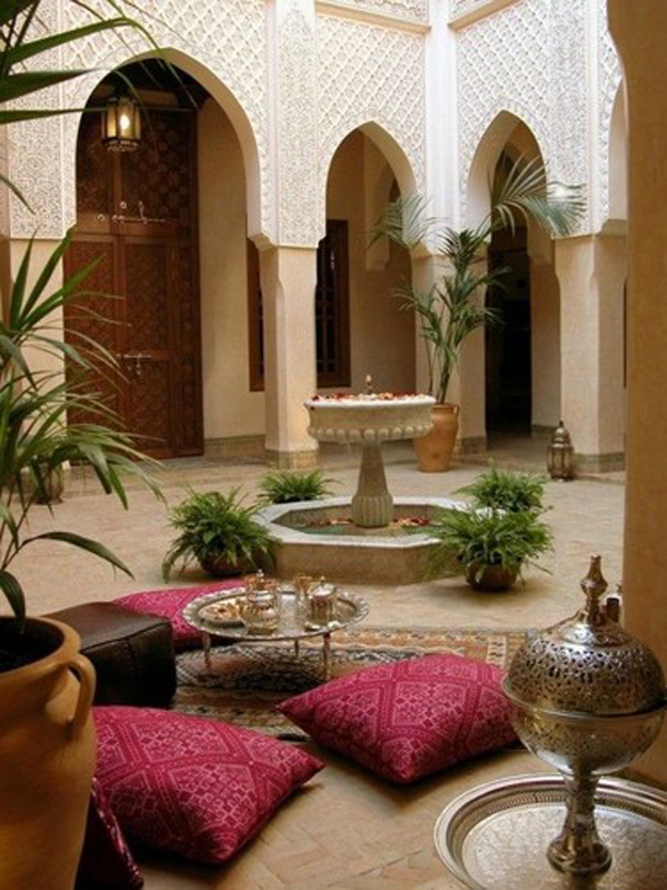 20 Moroccan Style House with Outdoor Spaces | Home Design And Interior
