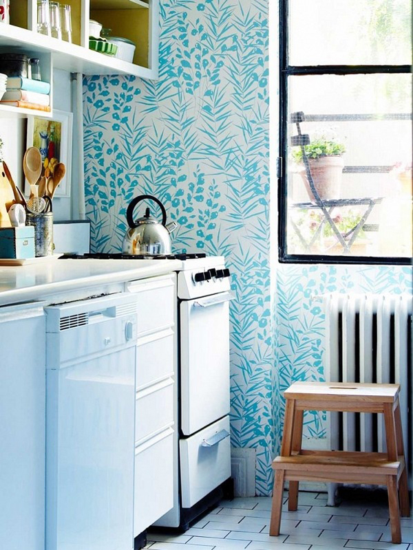 Gallery Of 17 Inspire Wallpaper In The Kitchen
