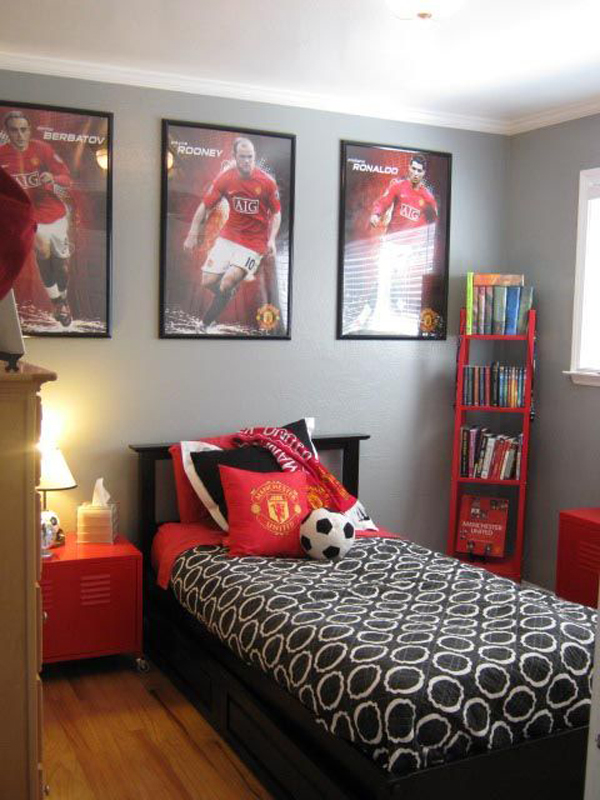 15 Awesome Kids Soccer Bedrooms | HomeMydesign
