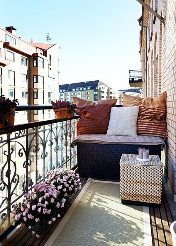 Small balcony ideas