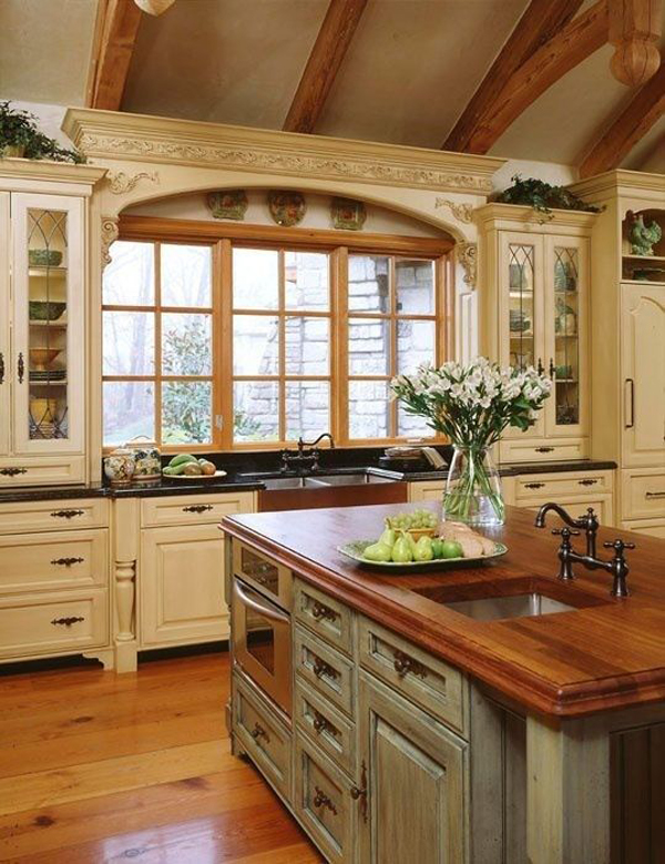 Wood country kitchen ideas