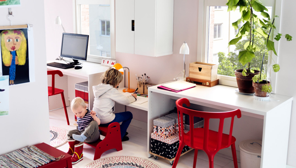 IKEA-kids-work-space