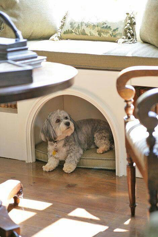 25 Cool Indoor Dog Houses | HomeMydesign