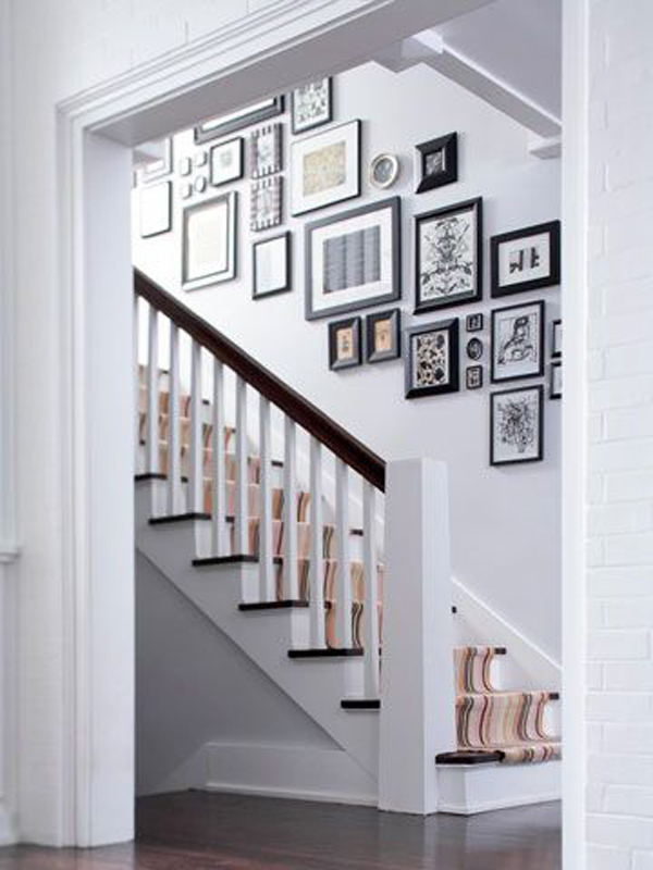 Gallery Wall Ideas Stairs