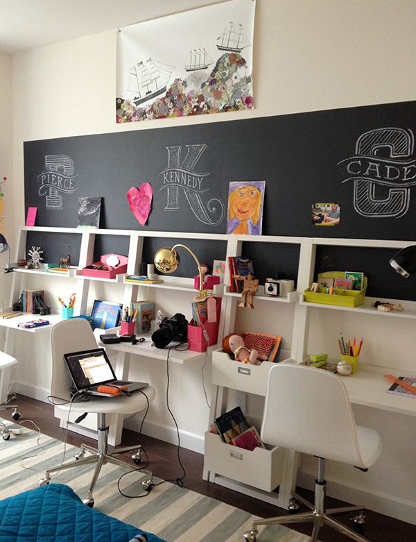 Kids Study Room Chalkboards Home Design And Interior