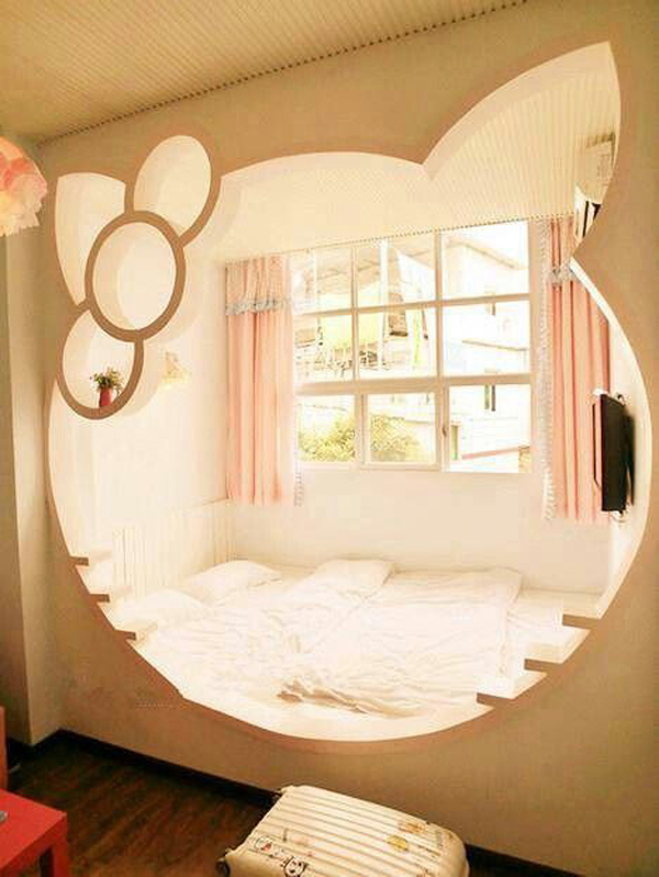 25 Hello Kitty Bedroom Theme Designs | Home Design And Interior
