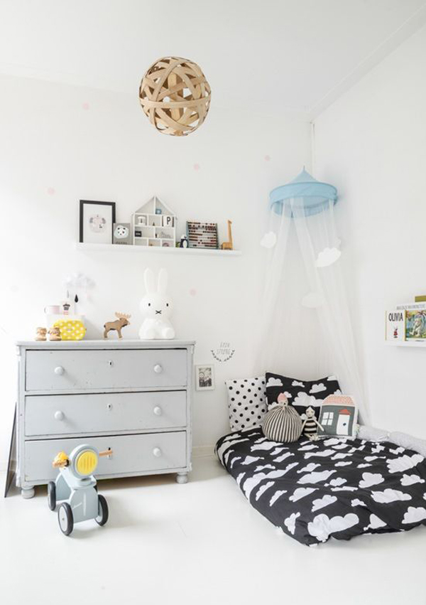 pastel kids bedroom