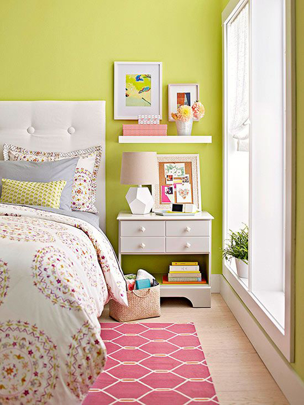 bedroom bedrooms cheerful decor schemes colors happy lemon combination light homemydesign teen designing lime storage floating uploaded user