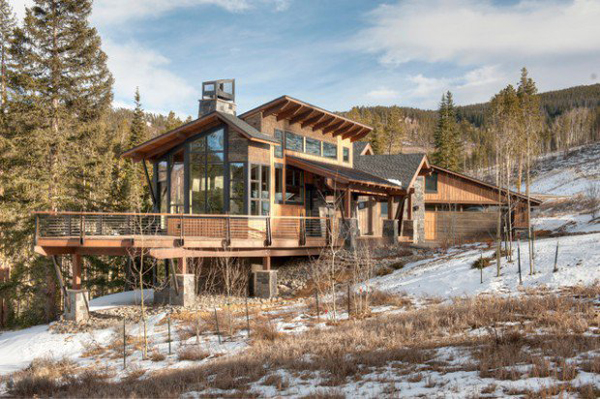 35 Awesome Mountain House Ideas | Home Design And Interior