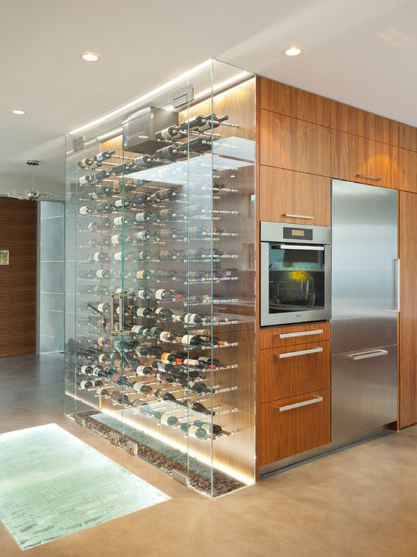 wine storage homemydesign modern wall functional