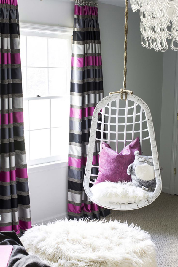 Teenage Girl Hanging Chairs Home Design And Interior