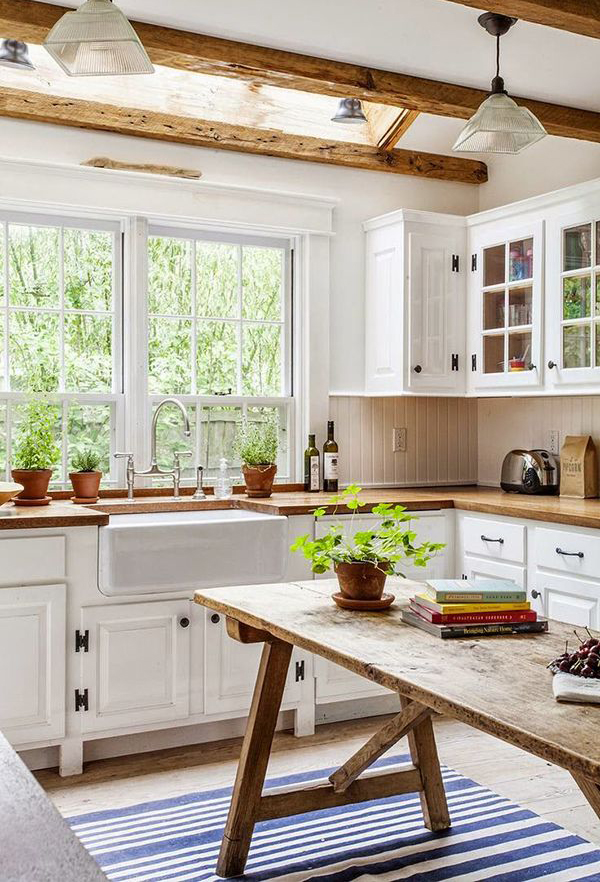 20 Vintage Farmhouse Kitchen Ideas | Home Design And Interior