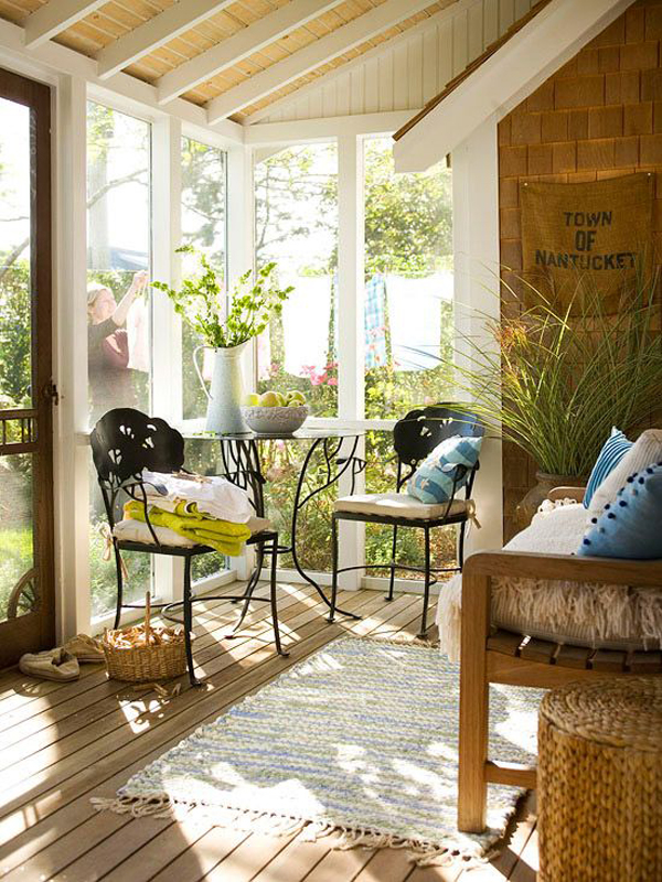 sunroom cozy interior very porch sun porches indoor space furniture decorating tiny decor rooms chairs deck designs homes garden most