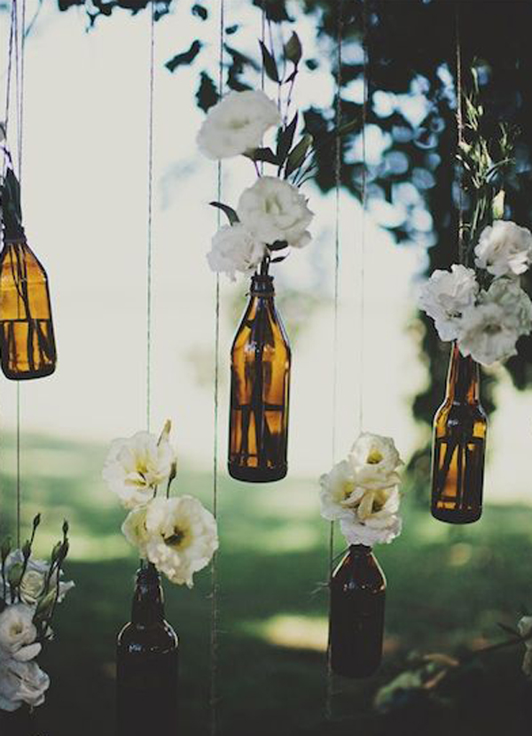 20 Creative DIY Ideas To Recycle Beer Bottles | HomeMydesign