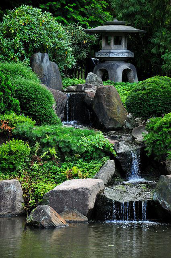 35 Dreamy Garden With Backyard Waterfall Ideas | Home Design And Interior