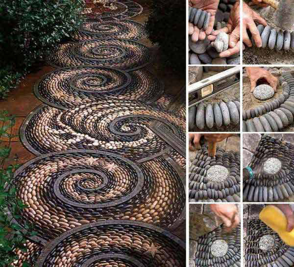 15 Easy DIY Garden Projects With Rocks And Stones | HomeMydesign