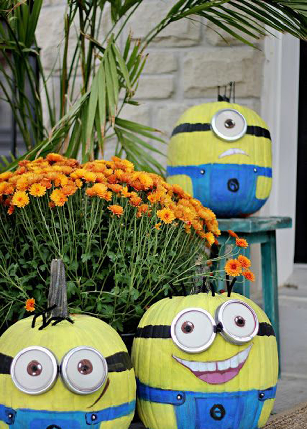 25 Cool DIY Minion Pumpkins For Halloween | Home Design ...
