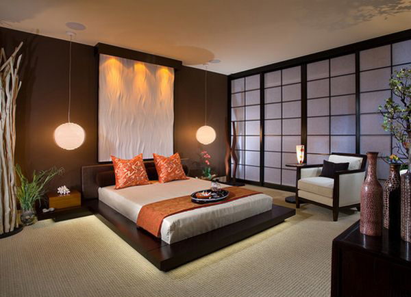 Zen asian inspired bedrooms