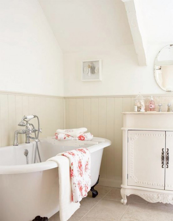 20 Cozy And Beautiful Farmhouse Bathroom Ideas | HomeMydesign