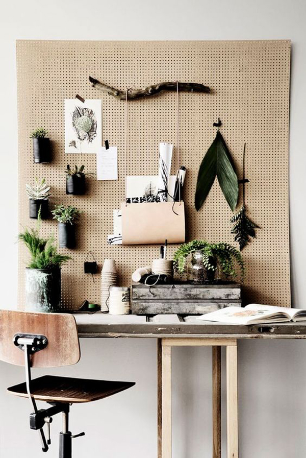 pegboard homemydesign functional organize