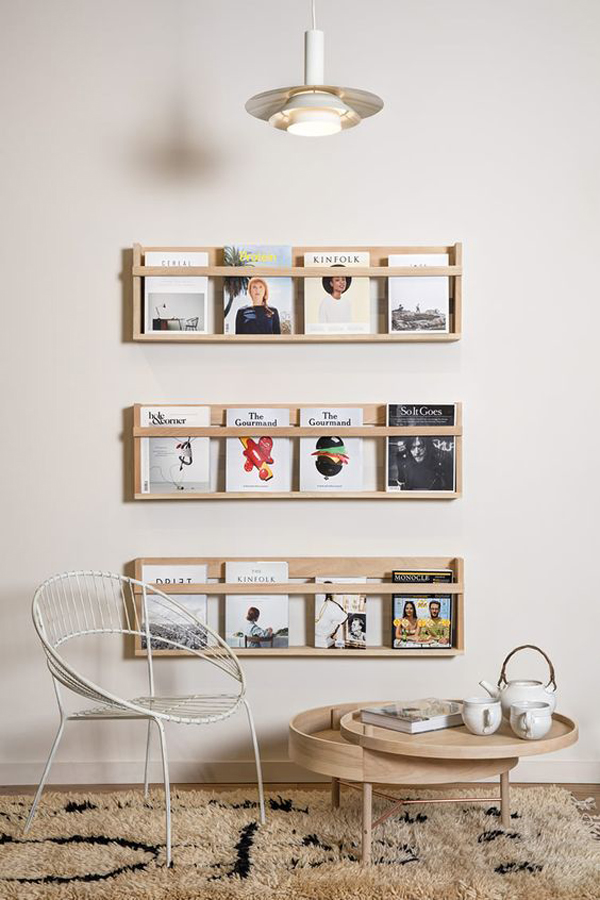 15 Genius DIY Magazine Rack Ideas Home Design And Interior