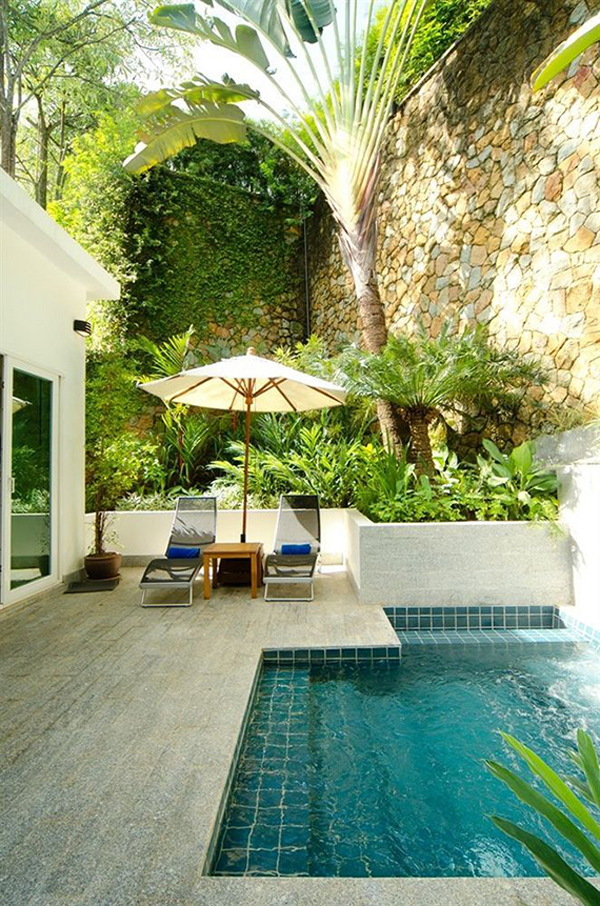 18 Gorgeous Plunge Pools For Tiny Backyard | HomeMydesign