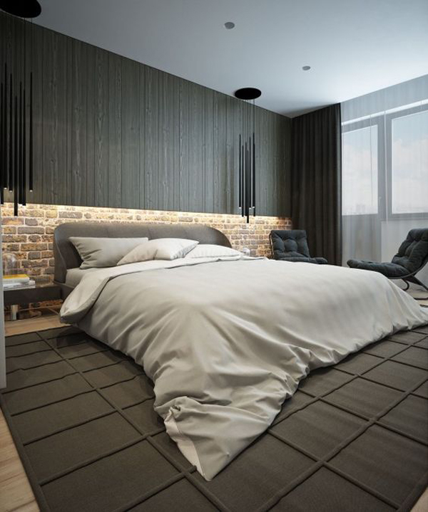 20 Modern And Artistic Bedroom Lights | HomeMydesign