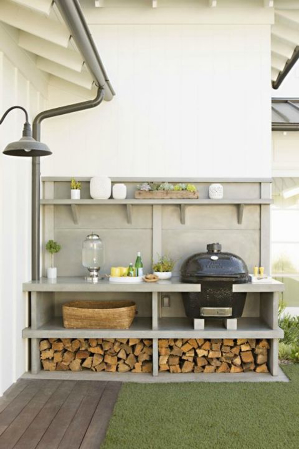 20 Excellent DIY Outdoor Firewood Storage Ideas | Home Design And Interior