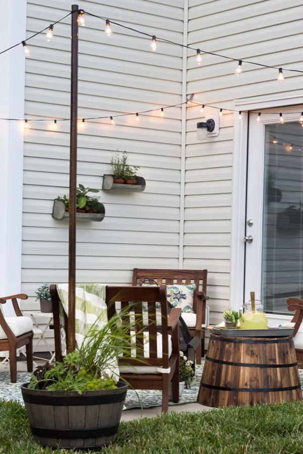 20 Amazing String Lights For Your Outdoor Patio | HomeMydesign