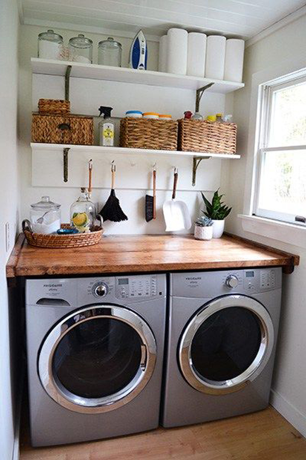 10 Most Awesome Laundry Room With Rustic Touches