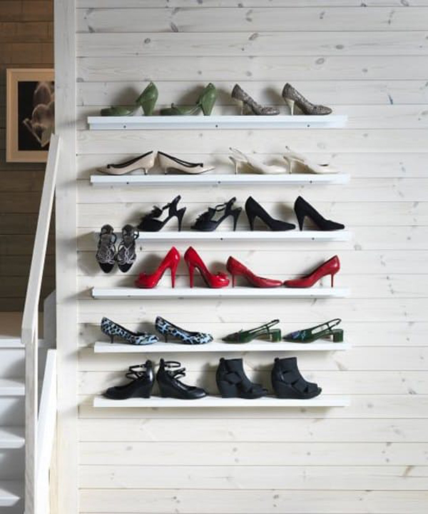 10 IKEA RIBBA Picture Ledges For Storage Solutions