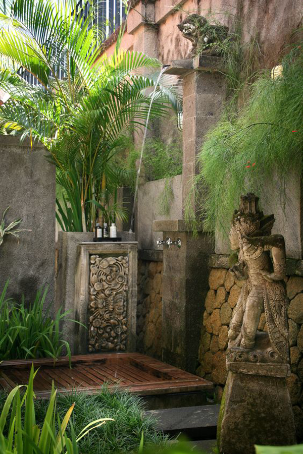 20 Tropical Outdoor Showers With Peaceful Feeling | Home Design And