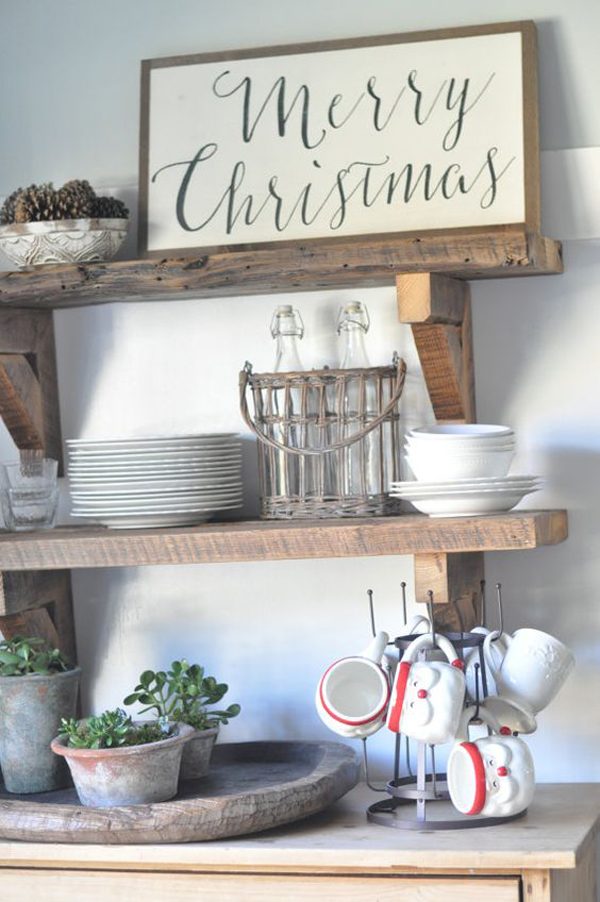 35 Inspiring Farmhouse Christmas Decorations
