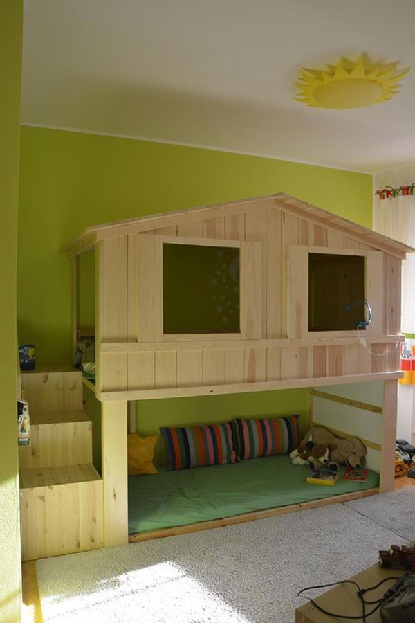 35 Awesome IKEA Kura Beds For Kids | HomeMydesign