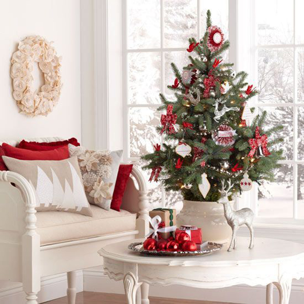 20 Simple Christmas Tree Display For Small Spaces