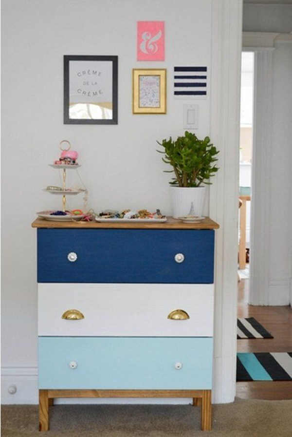 Blue And White Ikea Tarva Dresser Homemydesign
