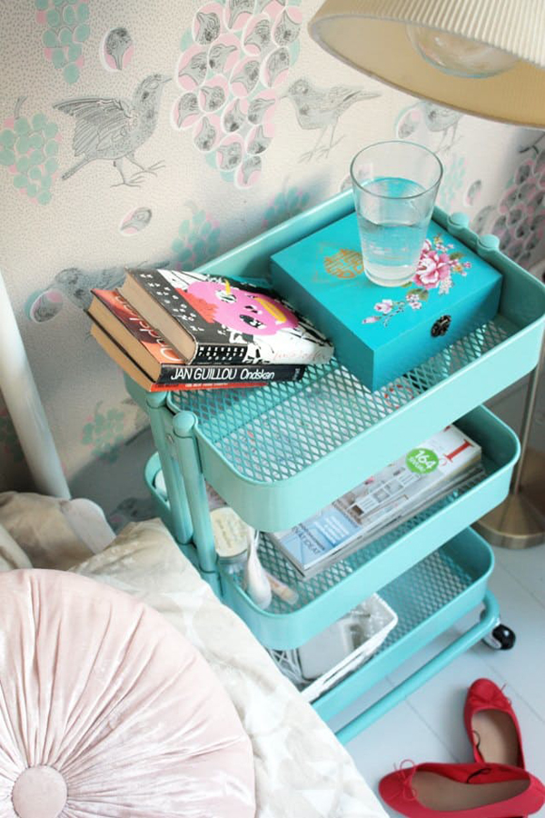 8 Clever Ways To Use IKEA Raskog Cart For Narrow Space