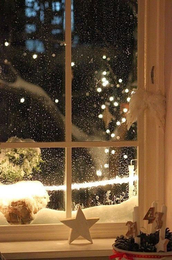 8 Beautiful Ways To Light A Holiday Window HomeMydesign