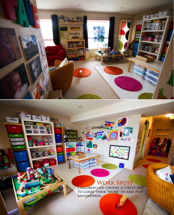 Colorful Homeschool Classroom Ideas Home Design And Interior