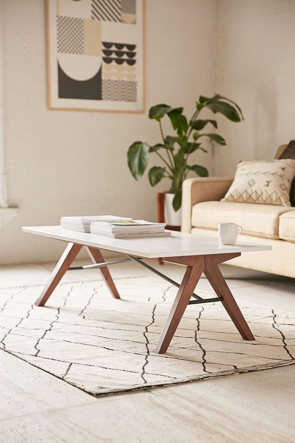 25 Stylish And Modern Living Room With Coffee Table Decor
