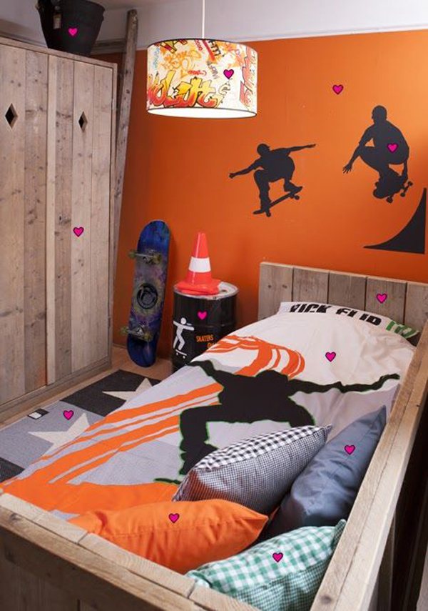 25 Modern Teen Boys' Room With Sport Themes | HomeMydesign