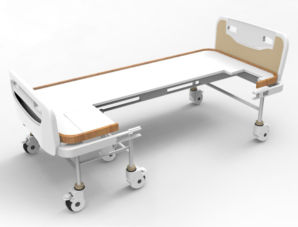 Innovative Hospital Bed Transform Wheelchair By Lirong Yang