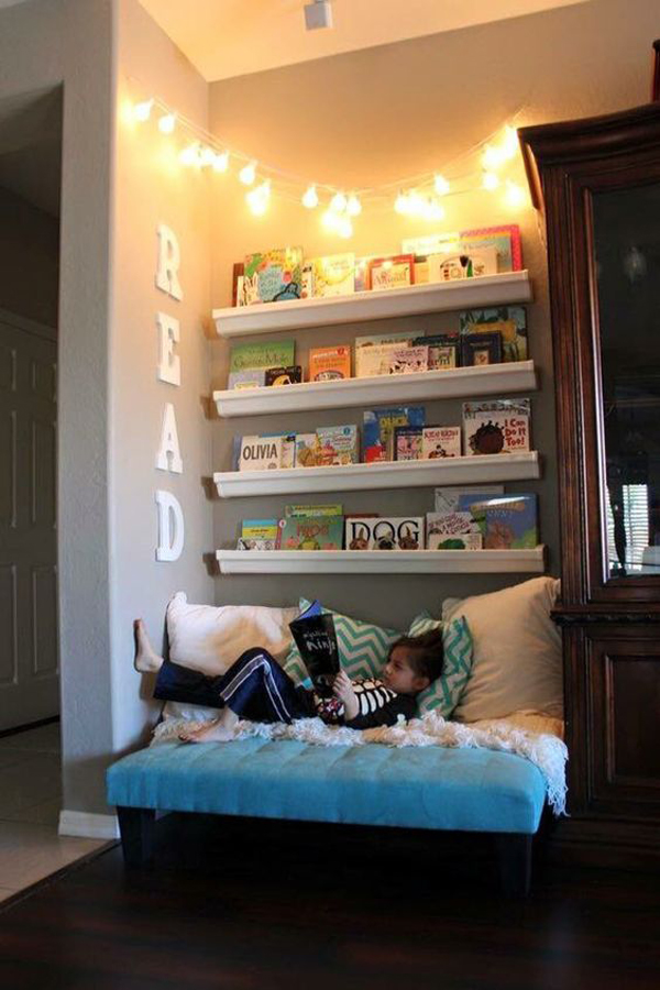 20 Cozy DIY Reading Nooks For Kids
